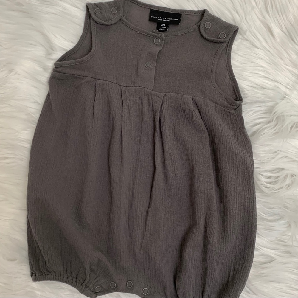 Victoria Beckham for Target Dark Grey Romper